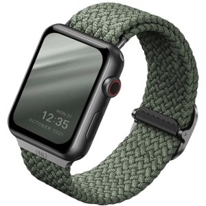 Ремешок Uniq Aspen Design Strap Braided для Apple Watch 38/40/41 Green