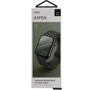 Ремешок Uniq Aspen Design Strap Braided для Apple Watch 38/40/41 Green