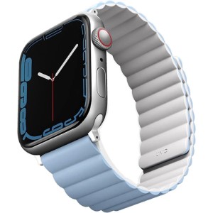 Ремешок Uniq Revix reversible Magnetic для Apple Watch 38/40/41 White/Arctic Blue