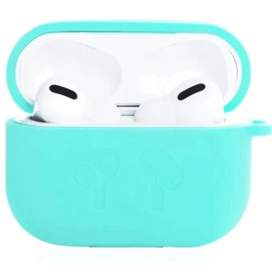 Силиконовый чехол Gurdini для AirPods Pro 2 Mint