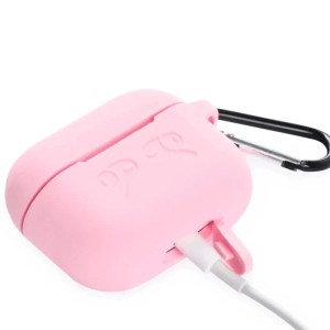 Силиконовый чехол Gurdini для AirPods Pro 2 Pink