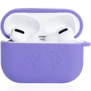 Силиконовый чехол Gurdini для AirPods Pro 2 Purple