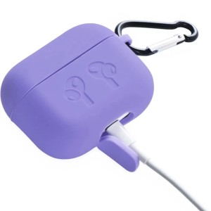 Силиконовый чехол Gurdini для AirPods Pro 2 Purple