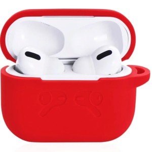 Силиконовый чехол Gurdini для AirPods Pro 2 Red