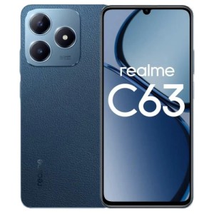 Смартфон Realme C63 6/128GB Leather Blue (Кожанный Cиний) (RU)