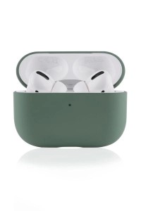 Силиконовый чехол VLP Silicone Case Soft Touch для Apple AirPods Pro Dark Green