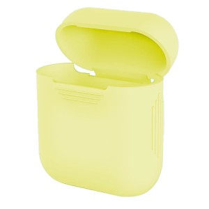 Силиконовый чехол для Apple AirPods Yellow (Желтый)