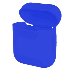 Силиконовый чехол для Apple AirPods Blue (Синий)