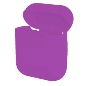 Силиконовый чехол для Apple AirPods Purple (Фиолетовый)