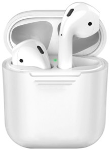 Силиконовый чехол Deppa для Apple AirPods Белый арт.47009