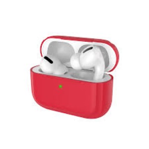 Силиконовый чехол Deppa для Apple AirPods Pro Темно-красный арт.47036