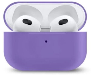 Силиконовый чехол для Apple AirPods 4 Purple