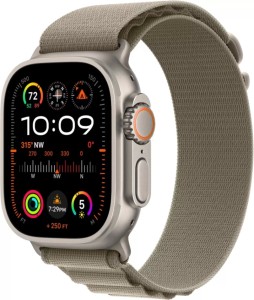 Умные часы Apple Watch Ultra 2 49 мм Titanium Case GPS + Cellular, Olive Alpine Loop