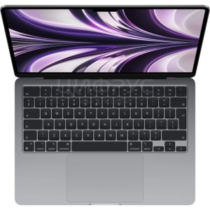 Ноутбук Apple MacBook Air (M2, 2022) 24 ГБ, 2 ТБ SSD Space Gray, Серый космос Z15S002L3