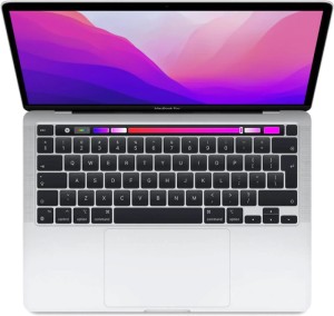 Ноутбук Apple MacBook Pro 13 Late 2022 (Apple M2 8-core/13/2560x1600/8GB/256GB SSD/DVD нет/Apple graphics 10-core/Wi-Fi/Bluetooth/macOS) MNEP3 Серебристый