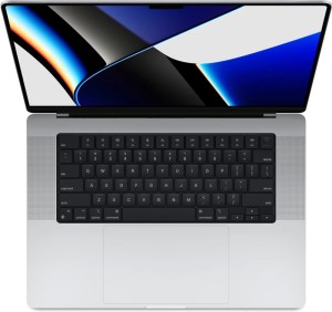 Ноутбук Apple MacBook Pro 16 with Retina display and Touch Bar Late 2021 MK1H3 Silver (Apple M1 Max 2000 MHz/16/3456x2234/32GB/1TB SSD/DVD нет/Apple M1 Max 32-Core/Wi-Fi/Bluetooth/macOS) Серебристый