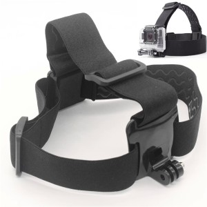 Крепление на голову для экшн-камеры Gopro Elastic Adjustable Harness Head Strap Mount Belt