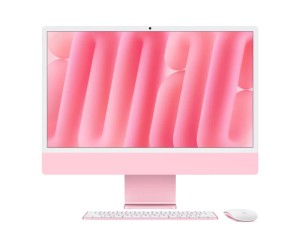 Моноблок Apple iMac 24 Retina 4,5K (M4, 8C CPU/8C GPU, 2024), 16 Гб, 256 Гб SSD, розовый MWUG3