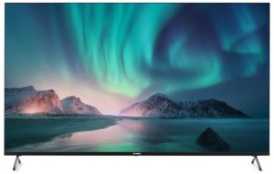 Телевизор LED Hyundai 55" H-LED55BU7009 Android TV Frameless Metal черный 4K Ultra HD 60Hz