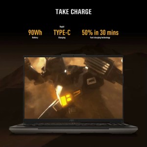 Ноутбук ASUS TUF Gaming A16 16" 1920x1200 IPS 165Hz (AMD Ryzen 7 7735HS, 16 GB RAM DDR5, Radeon RX 7600S, 512GB SSD, Windows 11 Home)