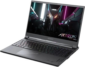 Ноутбук GIGABYTE AORUS 15X 15.6" 2560x1440 165Hz QHD IPS (Intel Core i9 13980HX, 16GB DDR5 RAM, 1TB SSD, NVIDIA GeForce RTX 4070, Windows 11 Home) ASF-D3US754SH