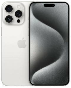 Смартфон Apple iPhone 15 Pro Max 512 ГБ, Dual: nano SIM + eSIM, белый титан