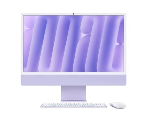 Моноблок Apple iMac 24 Retina 4,5K (M4, 8C CPU/8C GPU, 2024), 16 Гб, 512 Гб SSD, фиолетовый (Z1E7000EN)