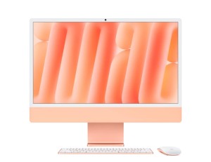 Моноблок Apple iMac 24 Retina 4,5K (M4, 8C CPU/8C GPU, 2024), 16 Гб, 1 Тб SSD, оранжевый (Z1E8000E7)