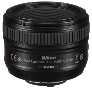 Объектив Nikon AF-S NIKKOR 50mm f/1.8G