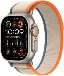 Умные часы Apple Watch Ultra 2 49 мм Titanium Case GPS + Cellular, Orange Beige Trail Loop