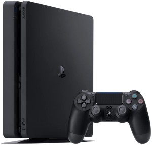 Игровая приставка Sony PlayStation 4 Slim, 1024 ГБ HDD, черный