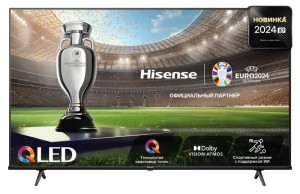 Телевизор Hisense 75'' 75E7NQ QLED, Ultra HD, Smart TV