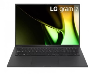 Ноутбук LG Gram 17" 2560x1600 WUXGA IPS (Intel Core Ultra 5 125H, 16GB RAM LPDDR5X, 512GB SSD, Intel ARC Graphics, Windows 11 Home) Black 17Z90S-G.AAB4U1