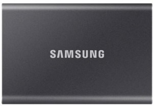 Внешний SSD диск Samsung T7 1TB, серый (MU-PC1T0T)