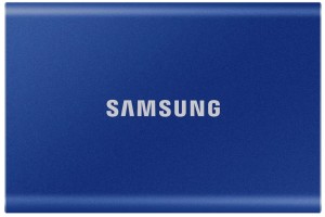 Внешний SSD диск Samsung T7 1TB, синий (MU-PC1T0H)