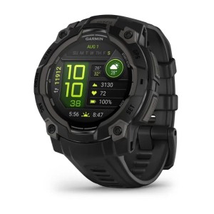 Умные часы Garmin Instinct 3 45mm, AMOLED Black with Black Band