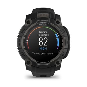 Умные часы Garmin Instinct 3 45mm, AMOLED Black with Black Band