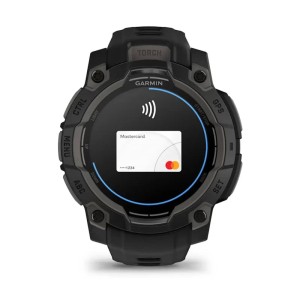 Умные часы Garmin Instinct 3 45mm, AMOLED Black with Black Band