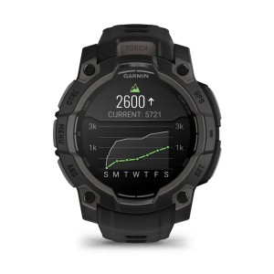 Умные часы Garmin Instinct 3 45mm, AMOLED Black with Black Band