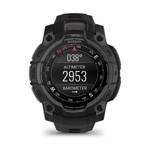 Умные часы Garmin Instinct 3 45mm, AMOLED Black with Black Band