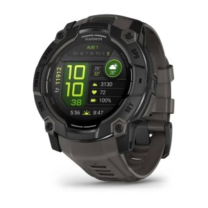 Умные часы Garmin Instinct 3 50mm, AMOLED Black with Charcoal Band