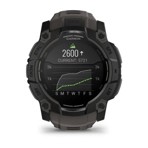 Умные часы Garmin Instinct 3 50mm, AMOLED Black with Charcoal Band