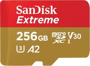 Карта памяти SanDisk Extreme microSD UHS I 256GB (SDSQXAV-256G-GN6MN)