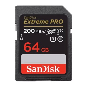 Карта памяти SanDisk 64GB Extreme Pro SD UHS I (SDSDXXU-064G-GN4IN)