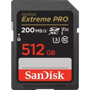 Карта памяти 512Gb SD SanDisk Extreme Pro (SDSDXXD-512G-GN4IN)