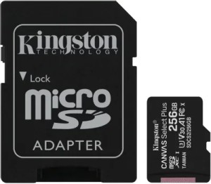 Карта памяти KINGSTON MICRO SDXC 256GB UHS-I SDCS2/256GBSP