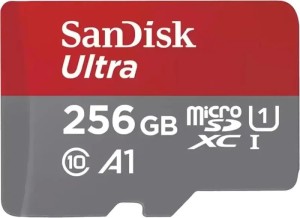 Карта памяти Micro SecureDigital 256Gb SanDisk Ultra microSDXC class 10 UHS-1 A1 SDSQUAC-256G-GN6MN