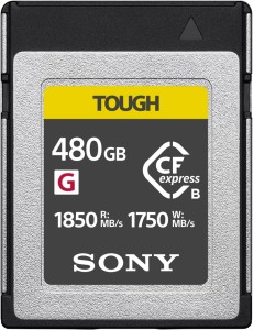 Карта памяти Sony CEB-G480T CFexpress Type B TOUGH 480 GB