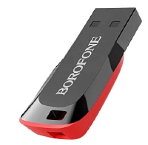 Карта памяти USB Flash Borofone 64GB (64 ГБ, Чёрный)