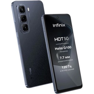 Смартфон Infinix Hot 50 6/256Gb Sleek Black